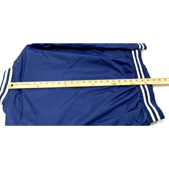 Vintage Wedgefield Jacket Mens Small S Blue Bomber Nylon Snap Up Varsity - Picture 3 of 14